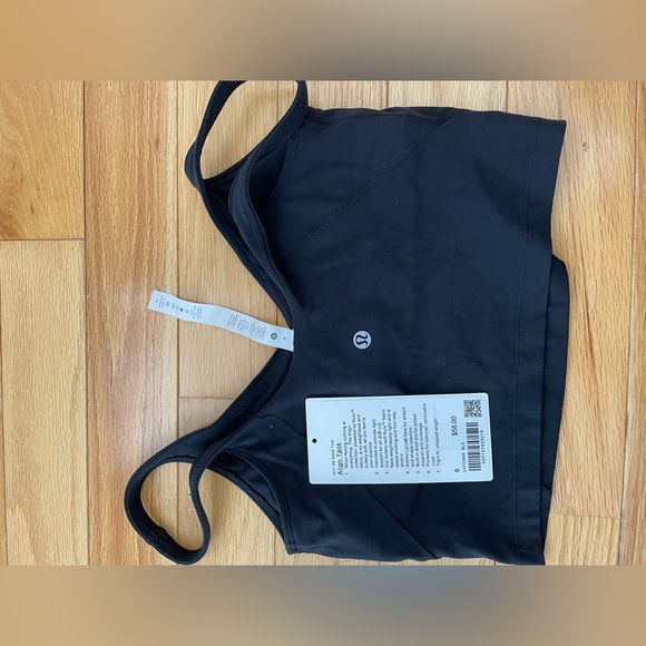 LULULEMON ALIGN TANK SIZE 6 BLACK - Picture 2 of 2